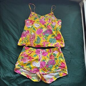 J.Crew Floral Summer Sleep Set